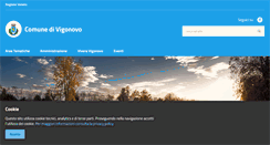 Desktop Screenshot of comune.vigonovo.ve.it